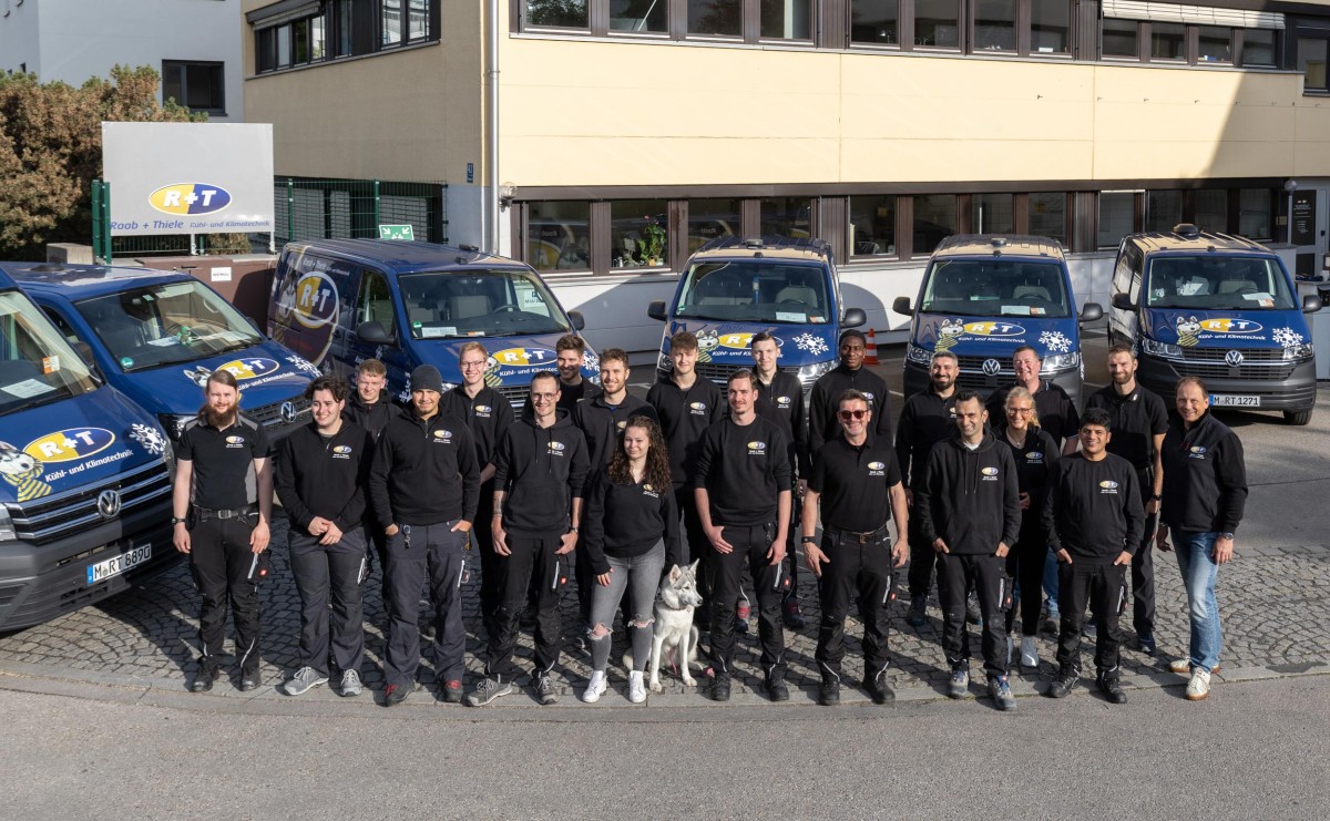 raab und thiele kuehl- und klimatechnik gruppenfoto